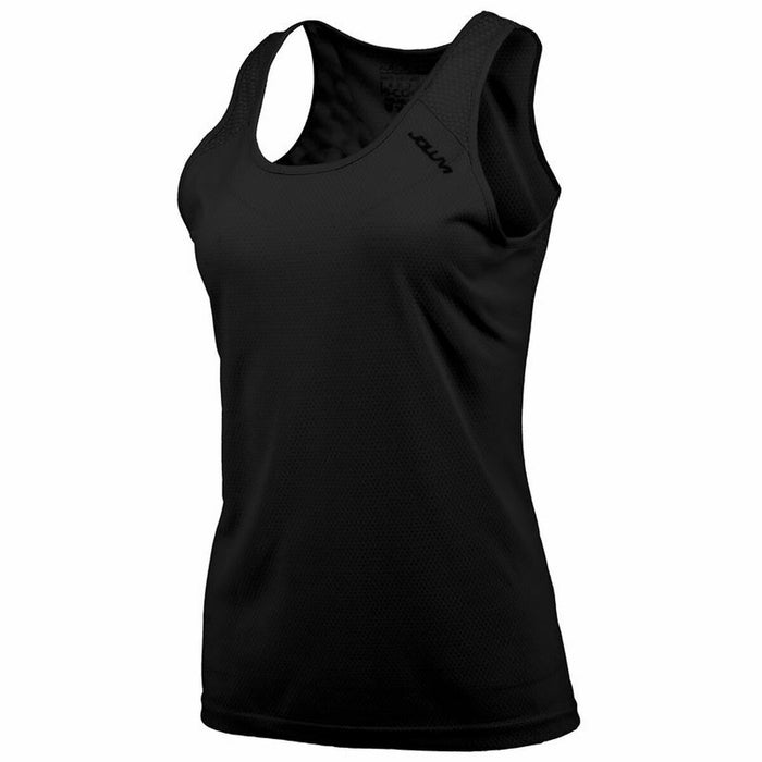 Tricou cu Bretele Damă Workout Ready  Joluvi Supremium Negru