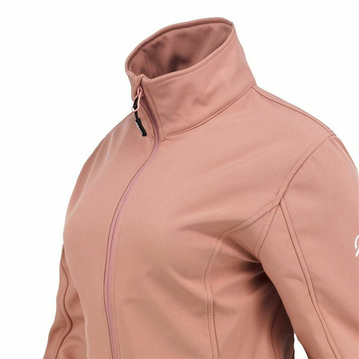 Jachetă Sport de Damă Joluvi Soft-Shell Mengali Roz