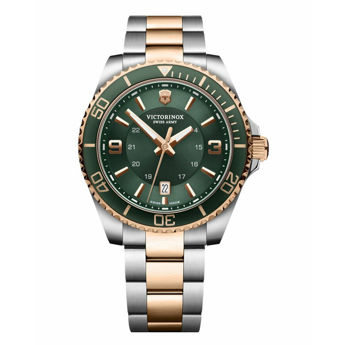 Ceas Bărbați Victorinox V242008 Verde Argintiu