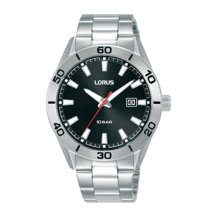Ceas Bărbați Lorus RH965PX9 Negru Argintiu