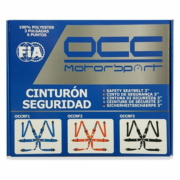 Harnaşament cu 6 puncte de fixare Fia Racing OCC Motorsport