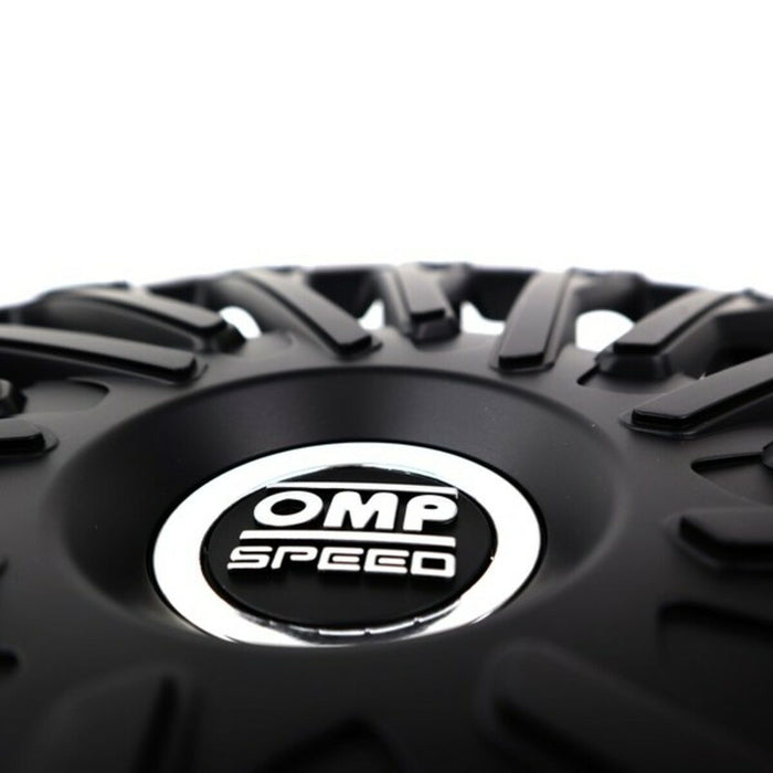 Capac de roată OMP Stinger Speed Negru 14" (4 uds)