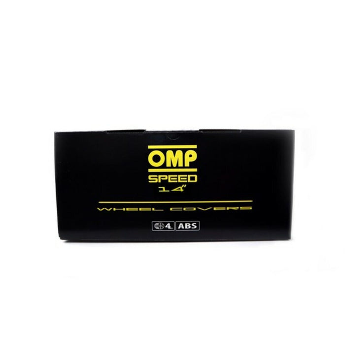 Capac de roată OMP Stinger Speed Negru 14" (4 uds)