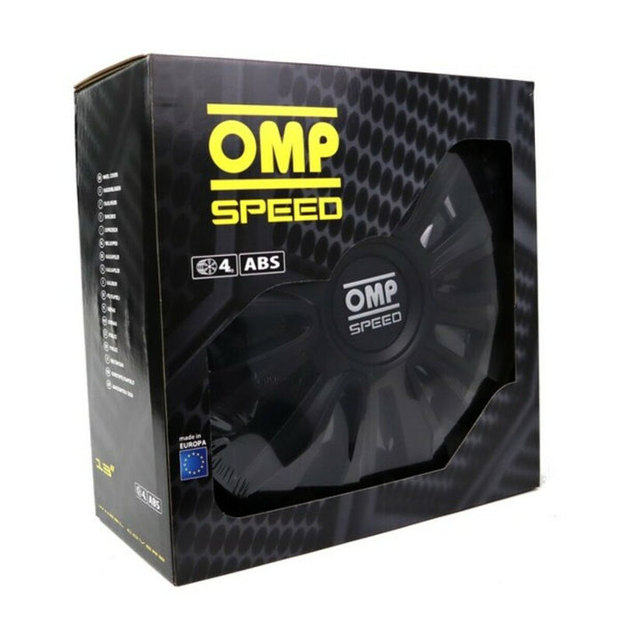 Capac de roată OMP Magnum Speed Negru 13" (4 uds)