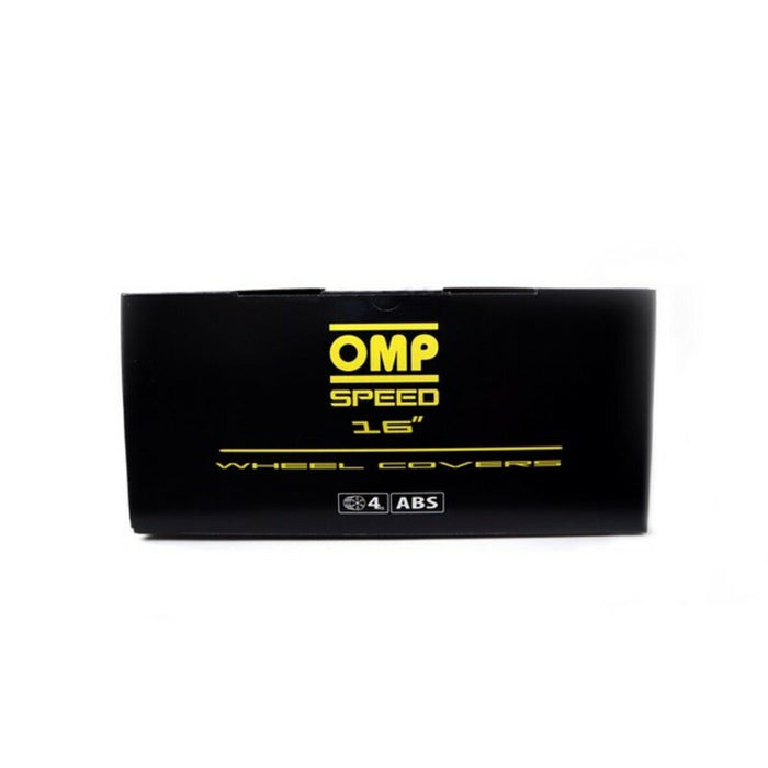 Capac de roată OMP Magnum Speed Negru 16" (4 uds)