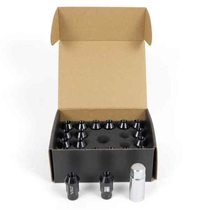 Set Piulițe OMP 7075 40 mm M12 x 1,50 20 uds Negru