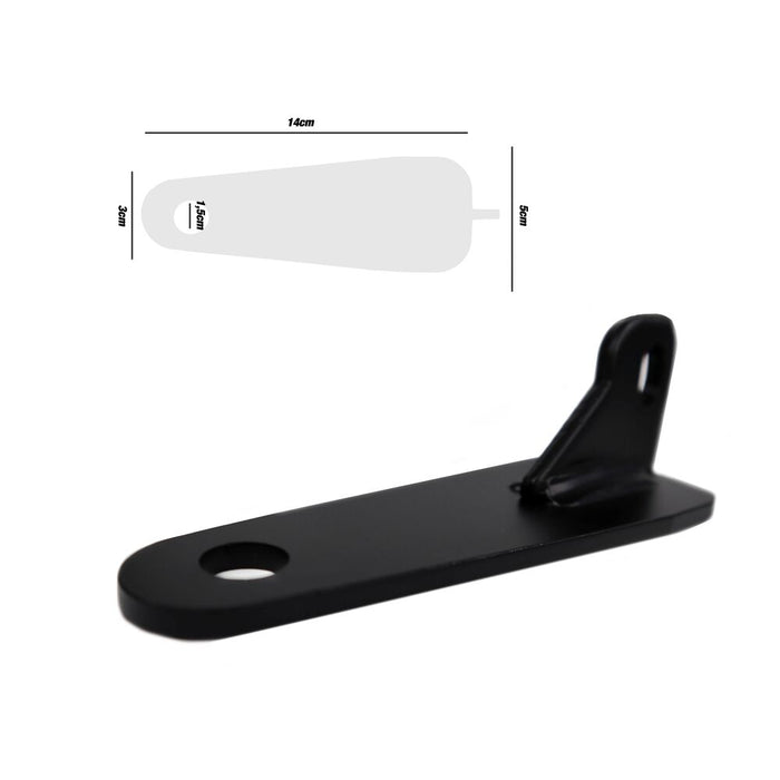 Suport de Dispozitive pentru Tetiere de Mașină OCC Motorsport OCCRF20 Negru Oțel Universal