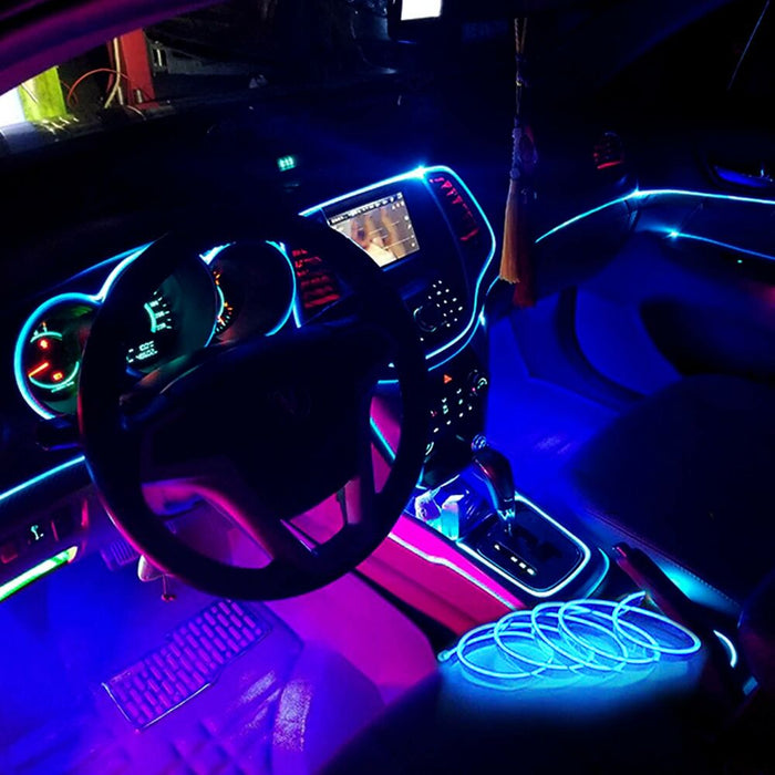 Banda de lumina neon OCC Motorsport 3 m Fibră optică