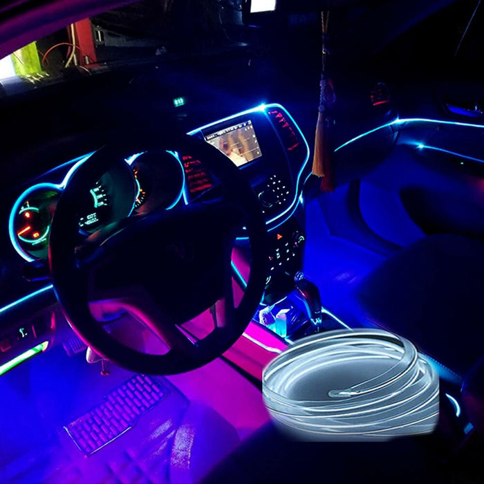 Banda de lumina neon OCC Motorsport 3 m Fibră optică