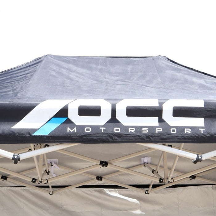 Crap OCC Motorsport Racing Negru Poliester 420D Oxford 3 x 2 m