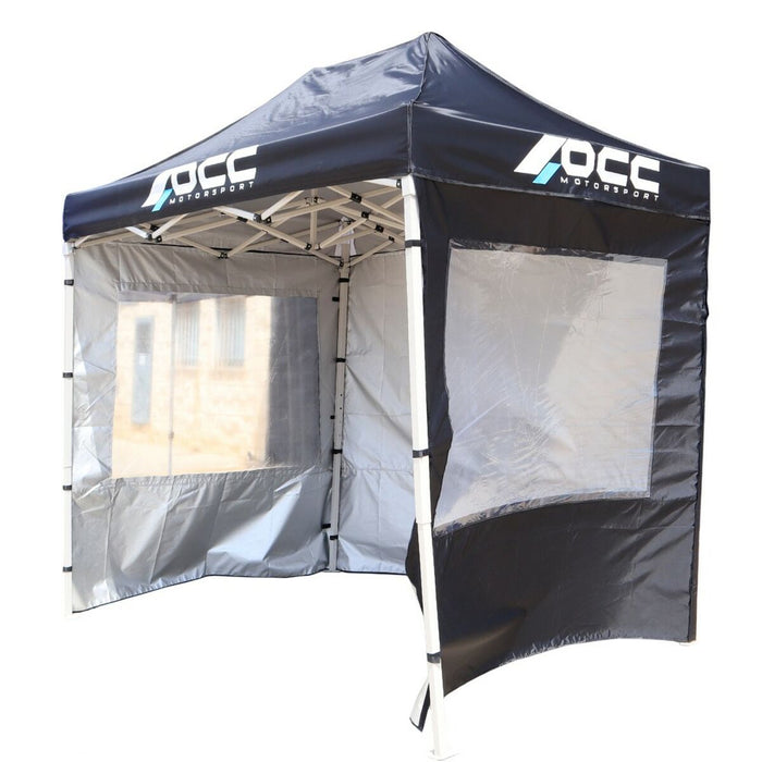 Crap OCC Motorsport Racing Negru Poliester 420D Oxford 3 x 2 m Fereastră