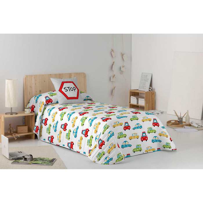 Cuvertură de pat reversibilă Scalextric Cool Kids 180 x 260 cm