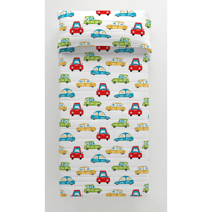 Cuvertură de pat reversibilă Scalextric Cool Kids 180 x 260 cm