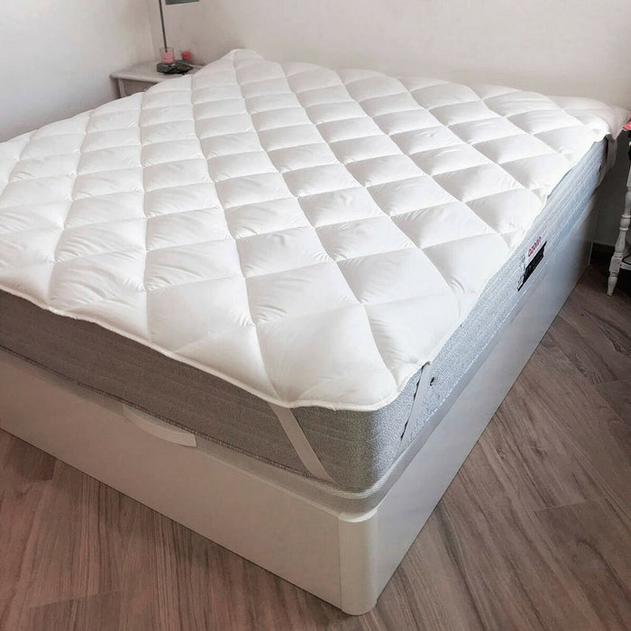 Protector pentru saltea Naturals Alb Pat 150 (150 x 190/200 cm)