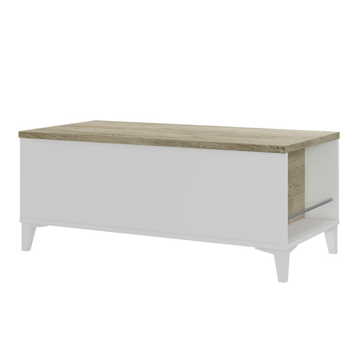 Masa laterală T38147PL11LVO 100 x 50/72 x 42/55 cm Dub