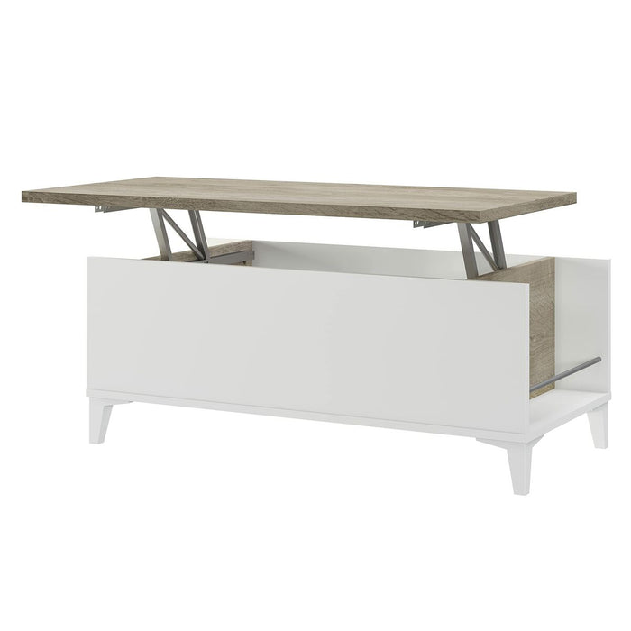 Masa laterală T38147PL11LVO 100 x 50/72 x 42/55 cm Dub