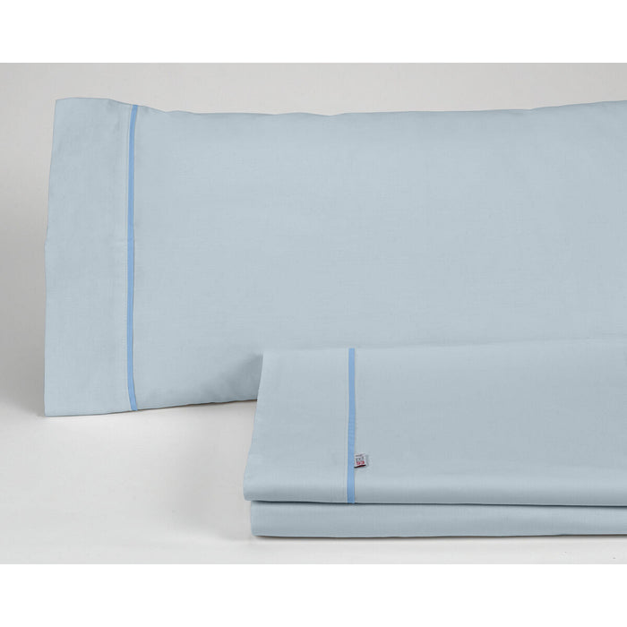 Set de foi Alexandra House Living Albastru Celeste Pat 90 3 Piese
