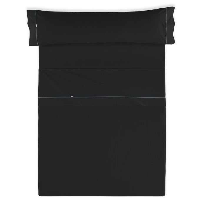 Set de foi Alexandra House Living Negru Pat 90 3 Piese