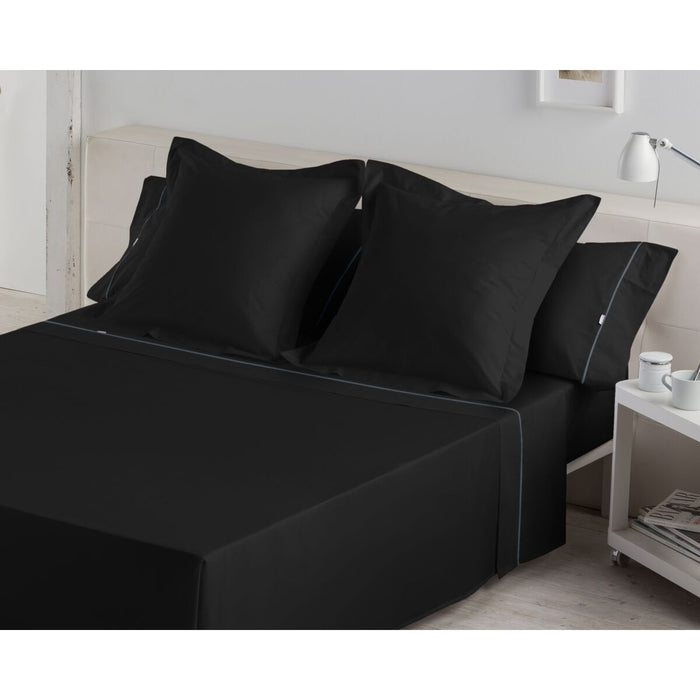 Set de foi Alexandra House Living Negru Pat 90 3 Piese