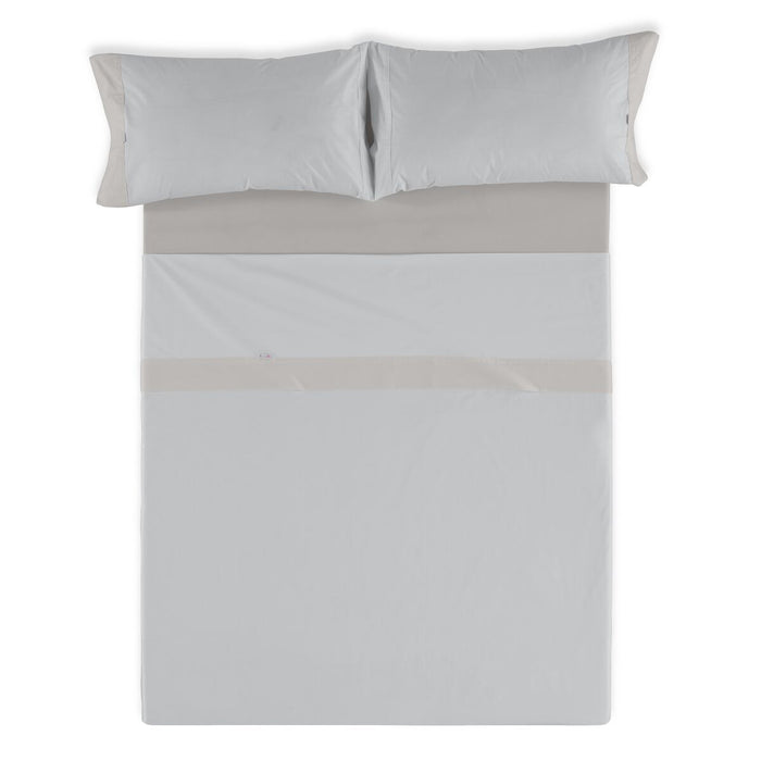 Set de foi Alexandra House Living Gri Perlat Pat 180 4 Piese