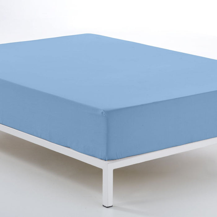 Foaie de fund montată Alexandra House Living Albastru Clar 105 x 190/200 cm