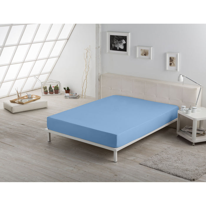 Foaie de fund montată Alexandra House Living Albastru Clar 135/140 x 190/200 cm