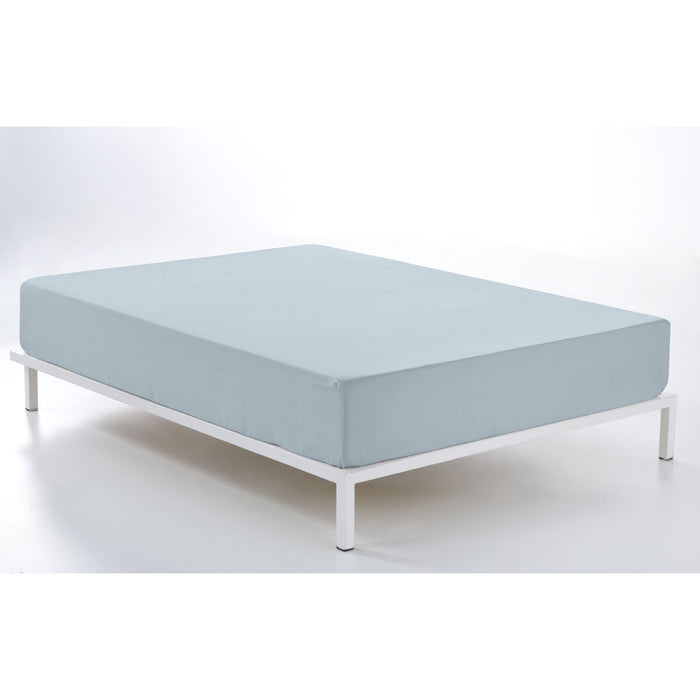 Foaie de fund montată Alexandra House Living Albastru Celeste 105 x 190/200 cm