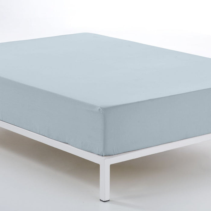 Foaie de jos Alexandra House Living Albastru Celeste 90 x 190/200 cm