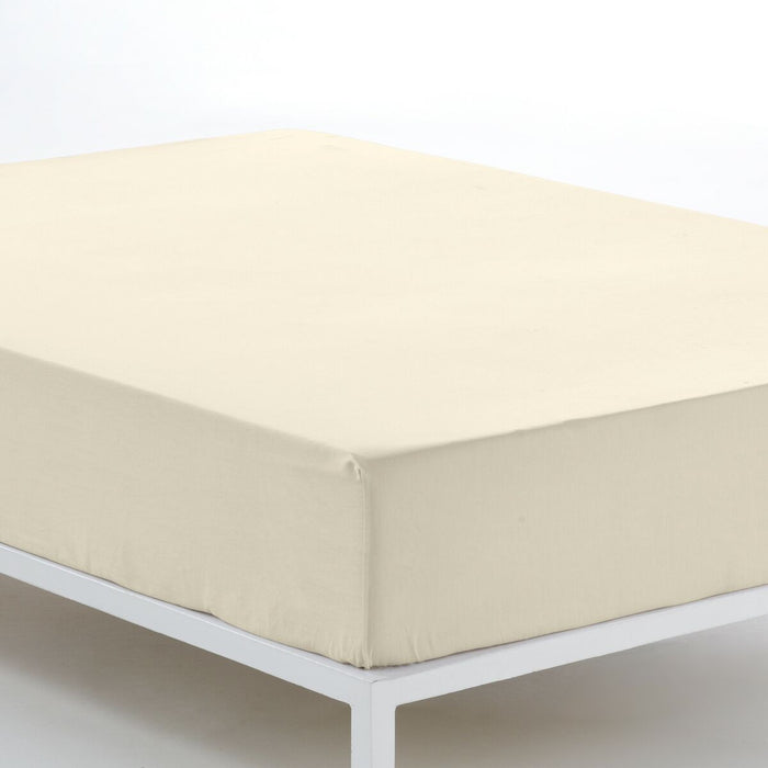 Foaie de fund montată Alexandra House Living Crem 160 x 190/200 cm