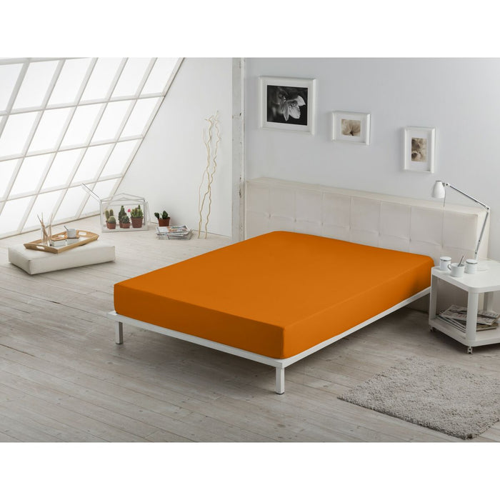 Foaie de fund montată Alexandra House Living Ocru 105 x 190/200 cm