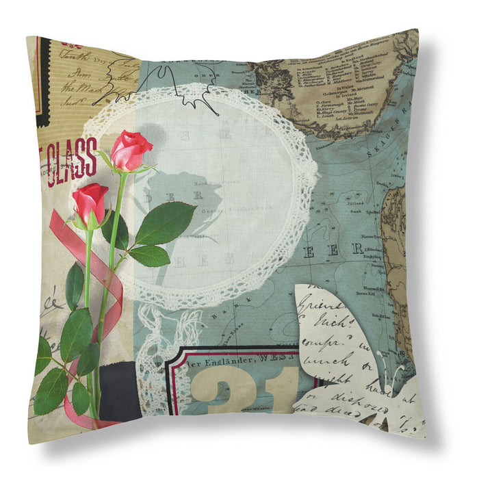 Husă de pernă de canapea Alexandra House Living Travel 50 x 50 cm