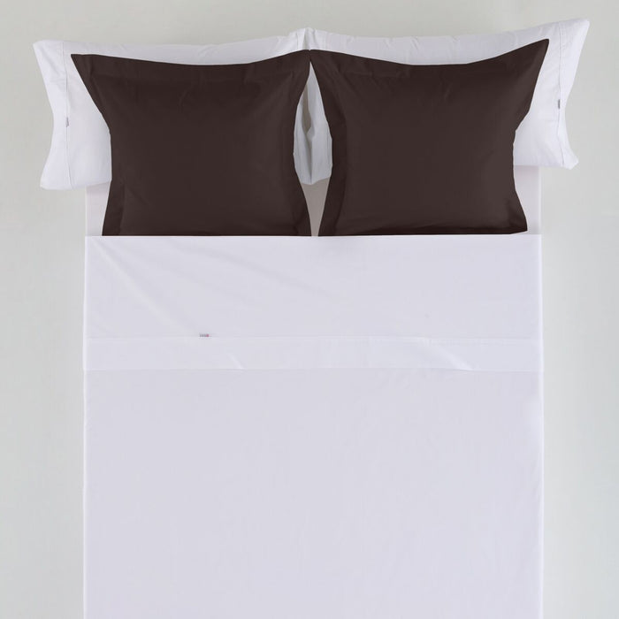 Husă de pernă de canapea Alexandra House Living Maro Ciocolată 55 x 55 + 5 cm