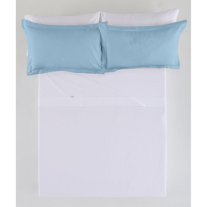Husă de pernă de canapea Alexandra House Living Albastru Celeste 55 x 55 + 5 cm