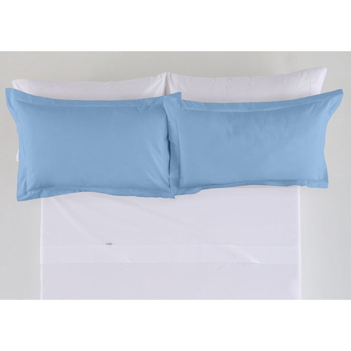 Husă de pernă de canapea Alexandra House Living Albastru Clar 55 x 55 + 5 cm