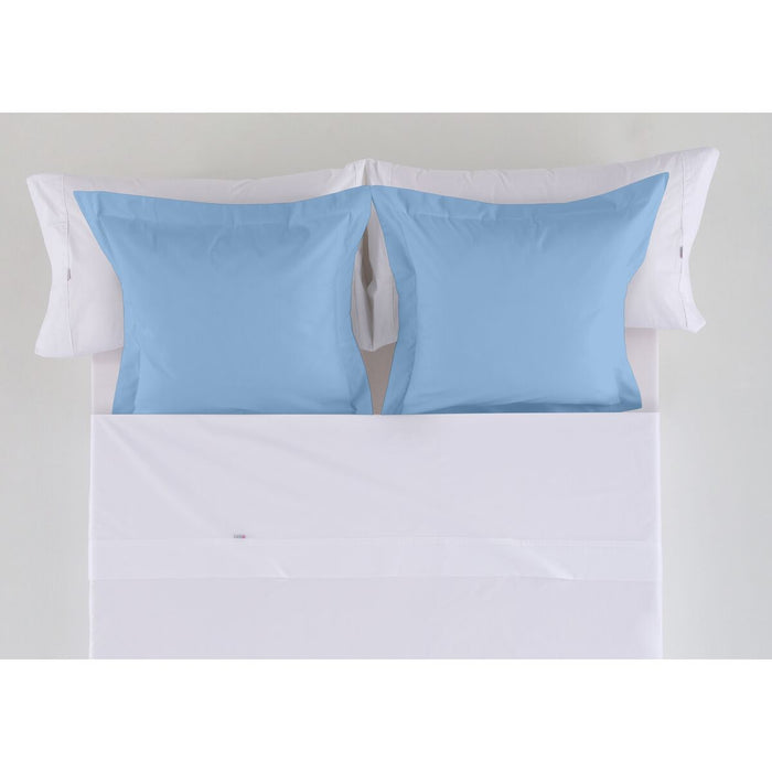 Husă de pernă de canapea Alexandra House Living Albastru Clar 55 x 55 + 5 cm