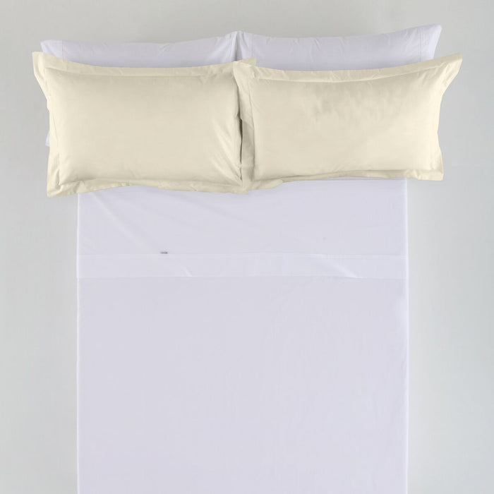 Husă de pernă de canapea Alexandra House Living Crem 55 x 55 + 5 cm