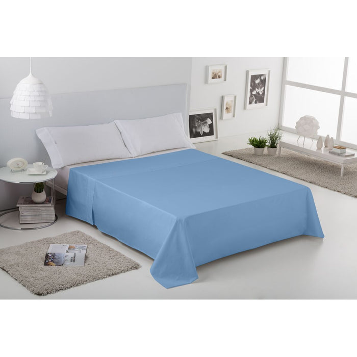 Foaie de sus Alexandra House Living Albastru Clar 220 x 270 cm