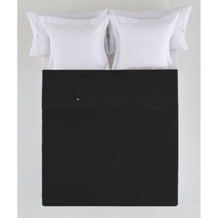 Foaie de sus Alexandra House Living Negru 220 x 270 cm