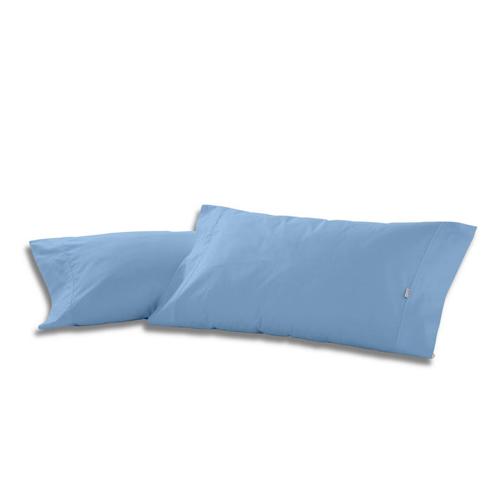 Față de pernă Alexandra House Living Albastru Clar 45 x 95 cm (2 Unități)