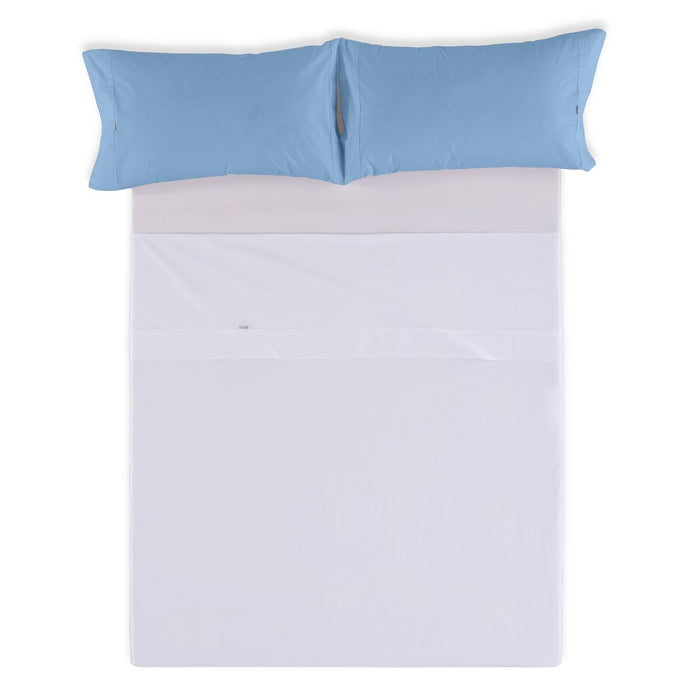 Față de pernă Alexandra House Living Albastru Clar 45 x 95 cm (2 Unități)