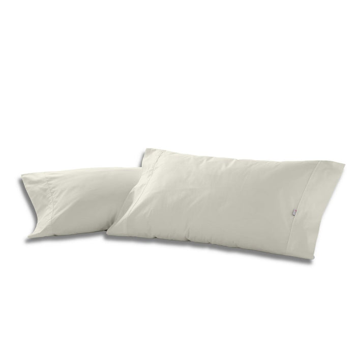 Față de pernă Alexandra House Living Crem 45 x 95 cm (2 Unități)