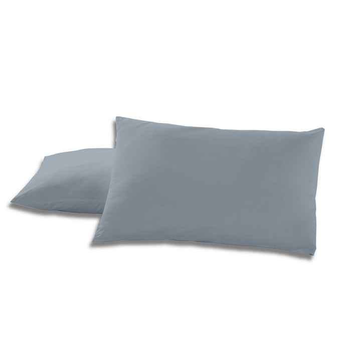 Față de pernă Alexandra House Living Oțel 50 x 80 cm (2 Unități)