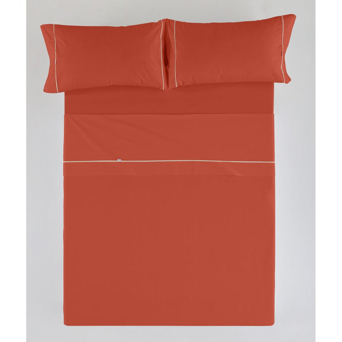 Set de foi Alexandra House Living Lengvai ruda Pat 200 4 Piese