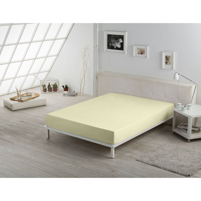 Foaie de fund montată Alexandra House Living Fildeș 200 x 200 cm