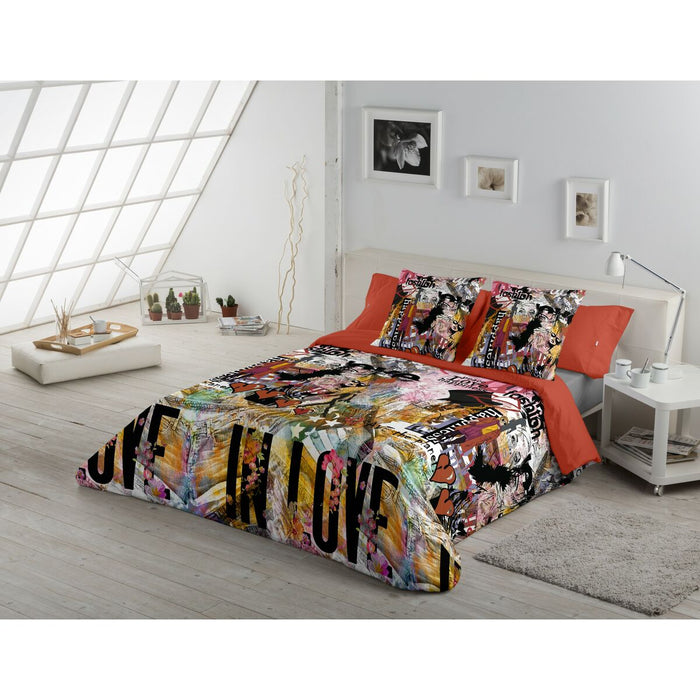 Set husă de pătură Alexandra House Living Jean Pat 105 3 Piese