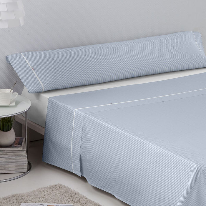 Set de foi Alexandra House Living Greta Albastru Pat 105 3 Piese
