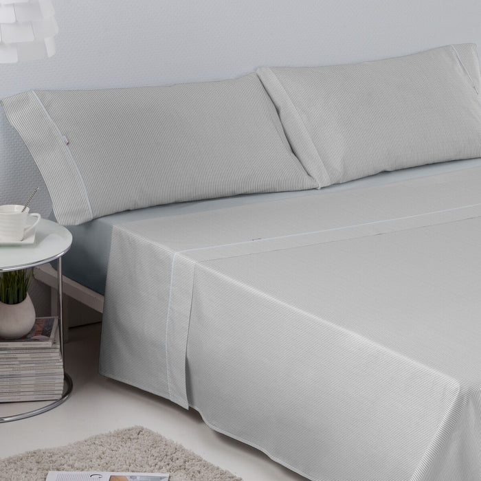 Set de foi Alexandra House Living Greta Gri Perlat Pat 200 4 Piese