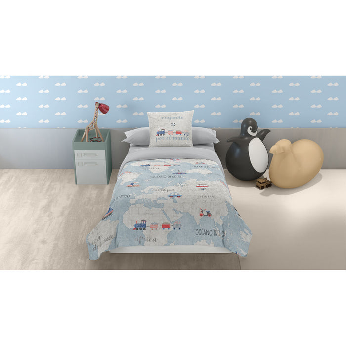 Husă de pilotă Alexandra House Living Mimundo Multicolor 200 x 200 cm