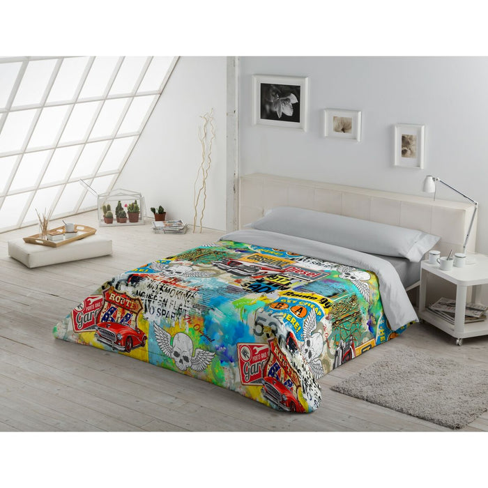 Husă de pilotă Alexandra House Living Rebel Multicolor 200 x 200 cm