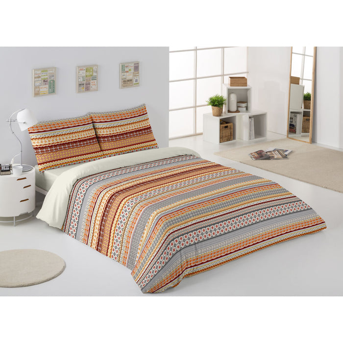 Față de pernă Alexandra House Living Siena Ocru 50 x 75 cm (2 Unități)